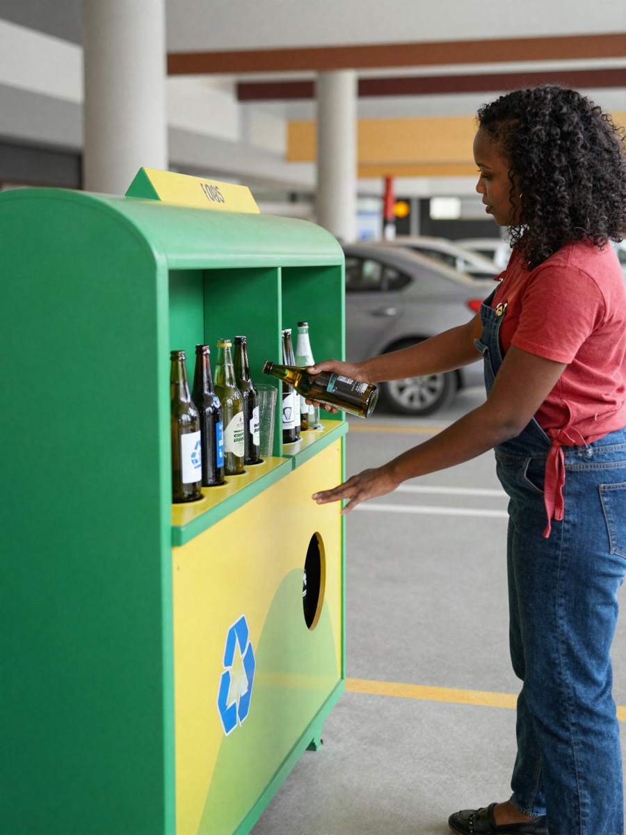 Recycling buy-back centres in Zimbabwe